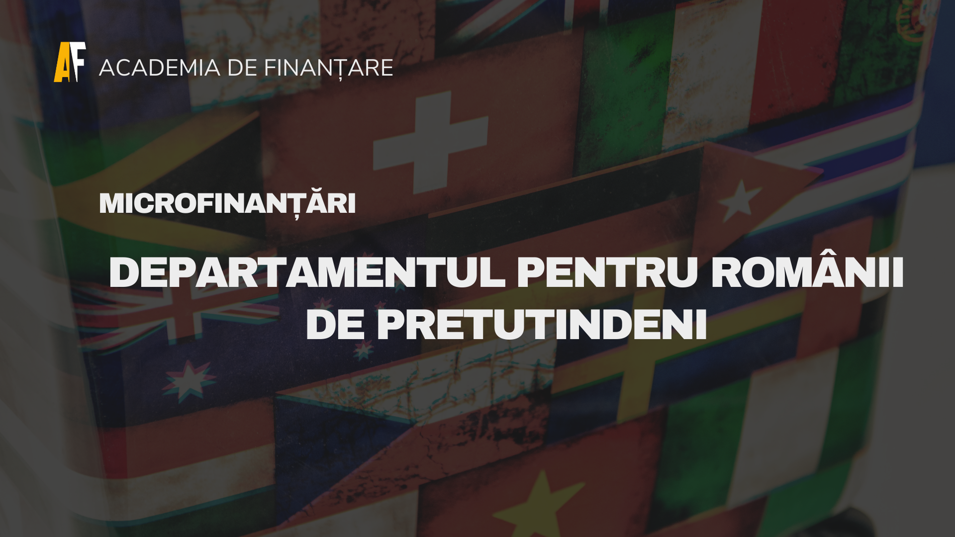 Fonduri Nerambursabile Departamentul pentru Romanii de Pretutindeni