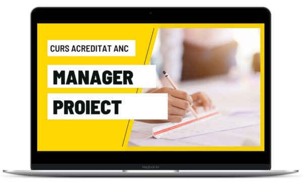curs manager proiect acreditat ANC diplomă recunoscută